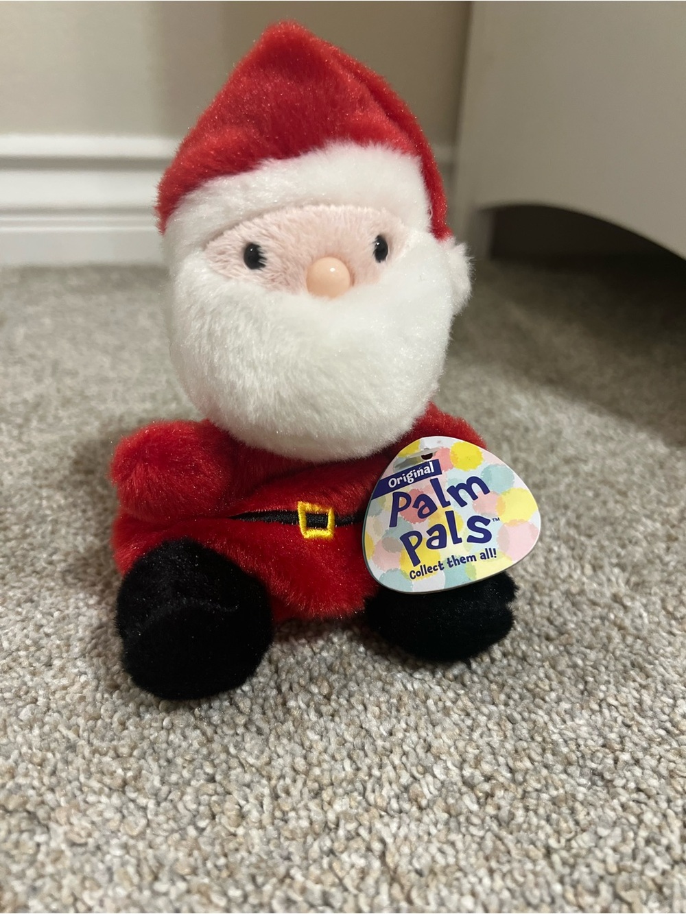 Original Aurora Palm Pals Plush Santa
